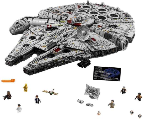 LEGO Star Wars 75192 Millennium Falcon, stavebnice, 7541 dílků, 20171