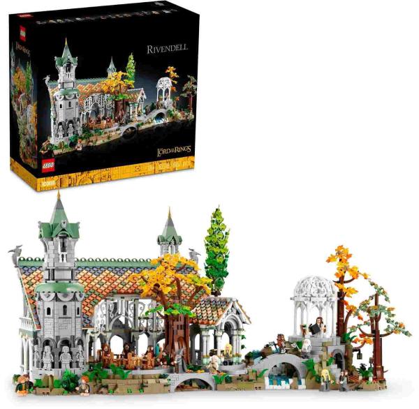 LEGO The Lord of the Rings 10316 Pán prstenů: Roklinka, 6167 dílků, 2023