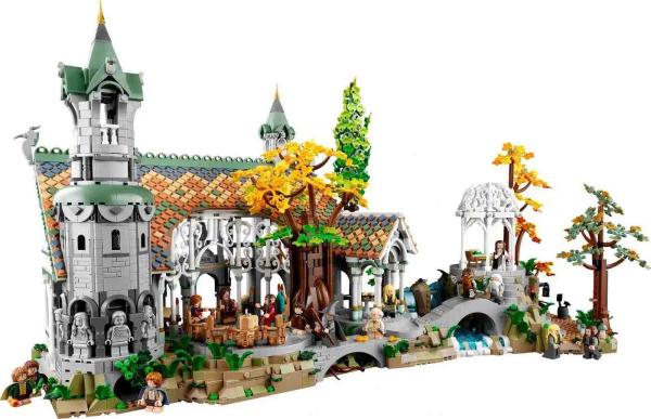 LEGO The Lord of the Rings 10316 Pán prstenů: Roklinka, 6167 dílků, 20232