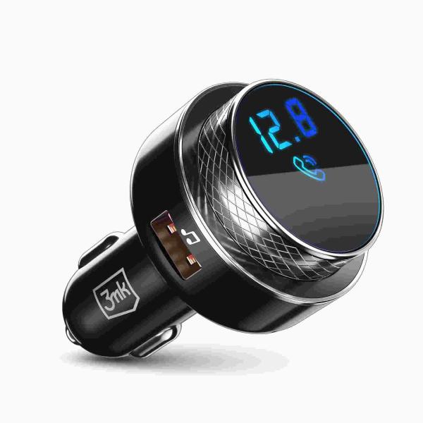 3mk nabíječka do auta Hyper Car FM Transmitter2