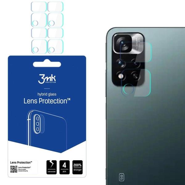 3mk ochrana kamery Lens Protection pro Xiaomi Redmi Note 11 Pro 4G /  11 Pro 5G (4ks)