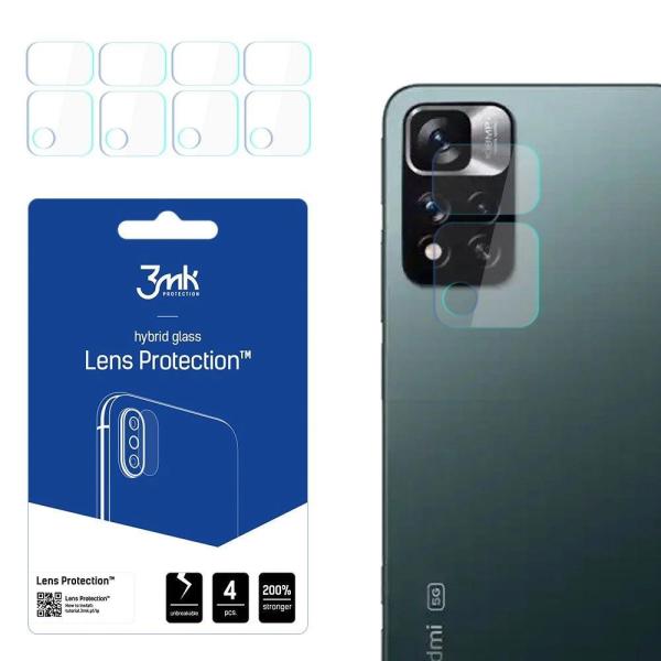 3mk ochrana kamery Lens Protection pro Xiaomi Redmi Note 11 Pro+ 5G (4ks)