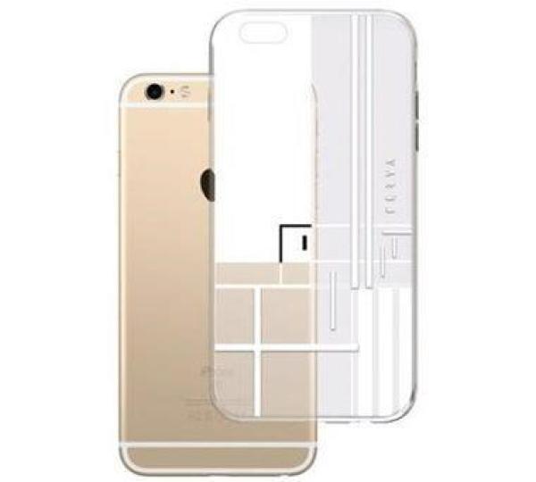 3mk ochranný kryt Ferya Slim case pro Apple iPhone 6 Plus/6s Plus, LINE White