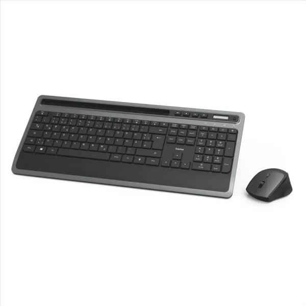 Hama set bezdrôtovej multimediálnej klávesnice a myši KMW-600,  antracitová/ čierna