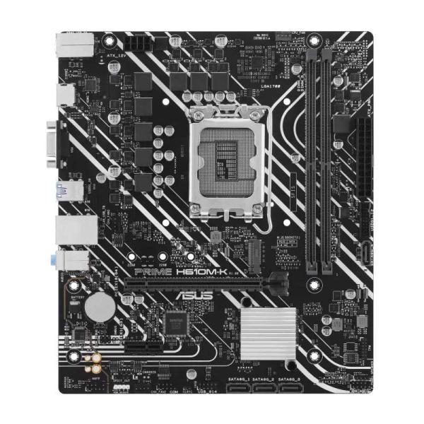 ASUS MB Sc LGA1700 PRIME H610M-K DDR5,  Intel H610,  2xDDR5,  1xHDMI,  1xVGA,  mATX4