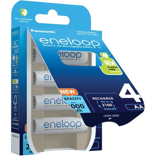 PANASONIC HR6 AA 3MCCE/ 4BE ENELOOP N,  2000 mAh (Blistr 4ks)1