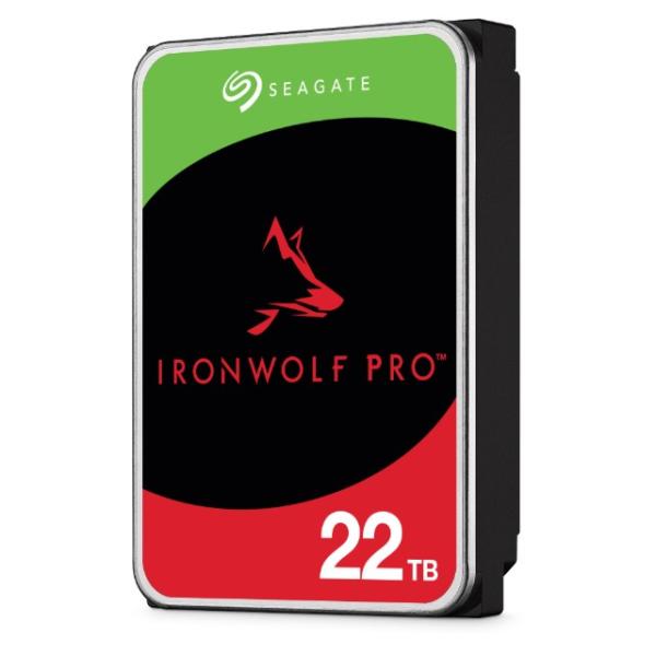 SEAGATE HDD 22TB IRONWOLF PRO (NAS),  3.5",  SATAIII,  7200 RPM,  Cache 512MB0