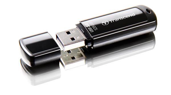 TRANSCEND Flash disk 128GB JetFlash®700,  USB 3.0 (R:90/ W:40 MB/ s) čierna2