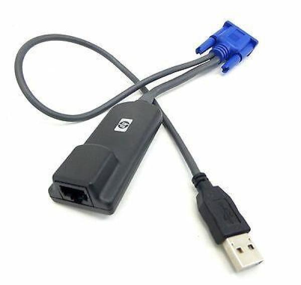 HPE KVM Console USB 2.0 Virtual Media CAC Interface Adapter