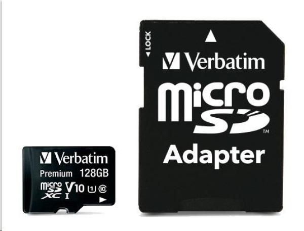 VERBATIM Premium U1 Micro SecureDigital SDXC 128 GB1