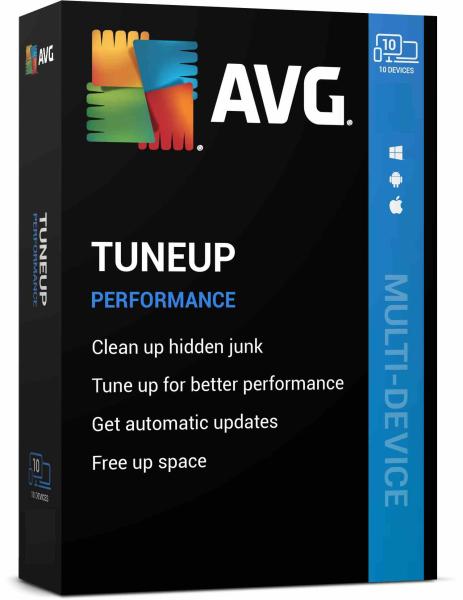 _Nová AVG PC TuneUp (Multi-Device) až 10 zařízení na 36 měsíců