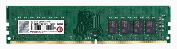 TRANSCEND DIMM DDR4 8GB 2400MHz 2Rx8 CL17