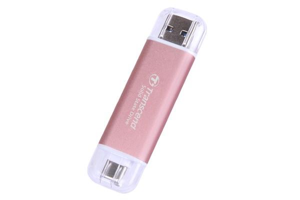 Transcend SSD 2TB ESD310P USB 3.2 Gen 2x1 - Pink1
