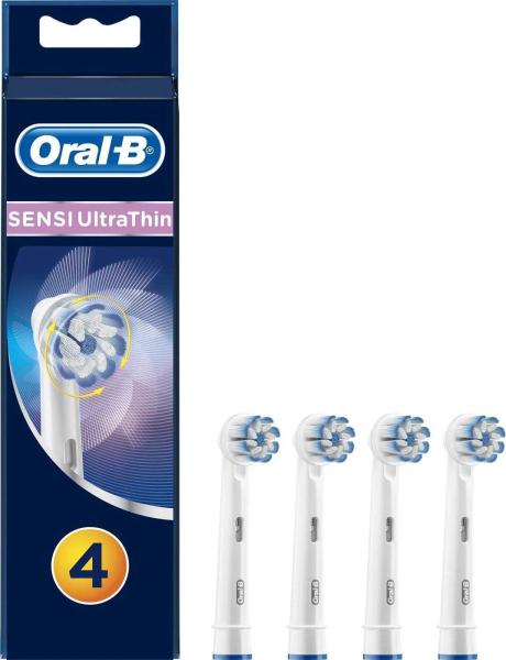 Oral-B Sensitive náhradní hlavice,  4 kusy,  bílé