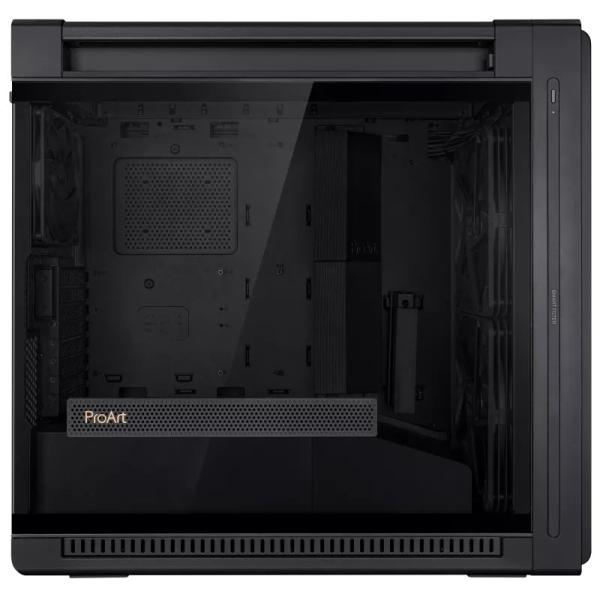 ASUS case PROART PA602 TG ARGB BLACK, Mid Tower, průhledná bočnice, černá6