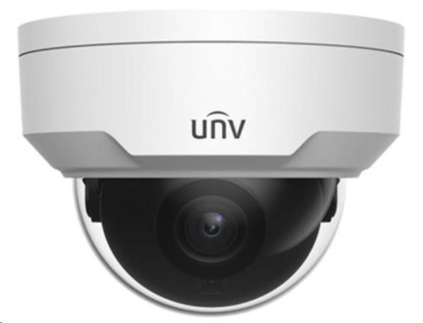 Uniview IPC325LE-ADF40K-G, 5 Mpix IP kamera, dome, objektív 4, 0 mm (91, 2 °), IR 30 m, WDR 120dB