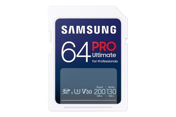 Samsung SDXC 64GB PRO ULTIMATE + USB adaptér