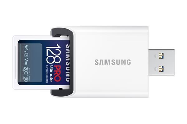 Samsung SDXC 128GB PRO ULTIMATE + USB adaptér1