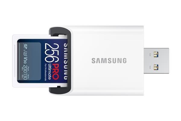 Samsung SDXC 256GB PRO ULTIMATE + USB adaptér1