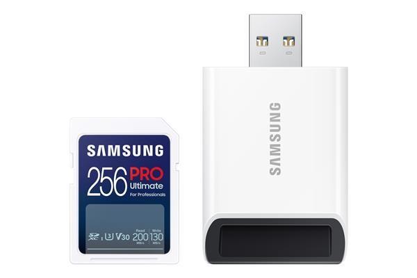 Samsung SDXC 256GB PRO ULTIMATE + USB adaptér2