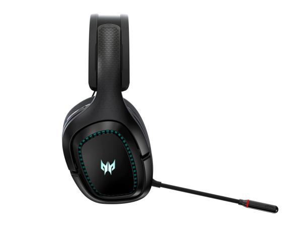ACER Predator Galea 550 - bezdrátová herní sluchátka BT+2.4RF; 50mm neodymové měniče; odnímatelný mikrofon; fre1