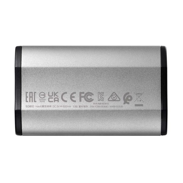 ADATA External SSD 500GB SD810 USB 3.2 USB-C,  Stříbrná0