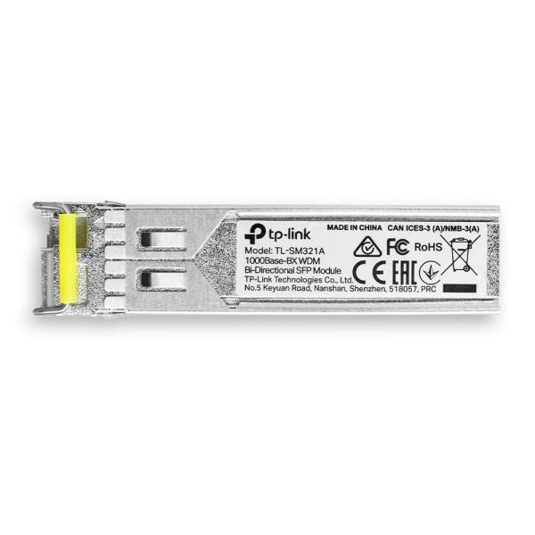 TP-Link OMADA SM321A SFP WDM optický modul SM (1550/ 1310nm),  1, 25Gb/ s,  LC,  20km1