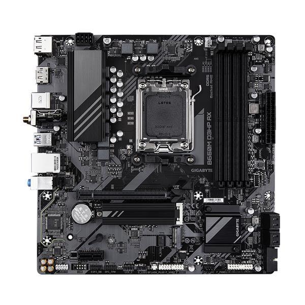 GIGABYTE MB Sc AM5 B650M D3HP AX,  AMD B650,  4xDDR5,  2xDP,  1xHDMI,  WiFi,  mATX3