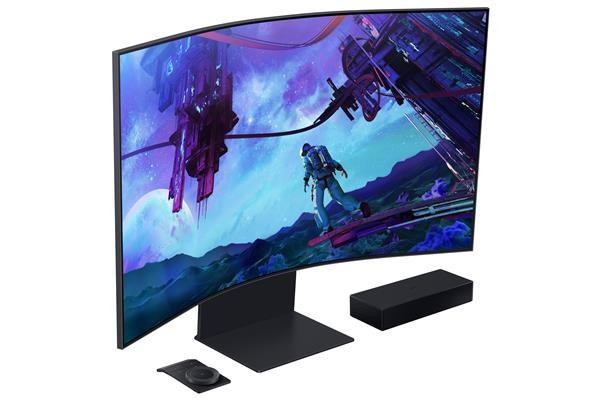 SAMSUNG LED MT LCD 55" LS55CG970NUXDU Odyssey Ark,  SMART,  UHD,  prohnutý 1000R,  165Hz,  1ms1