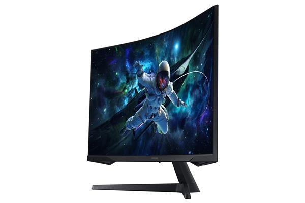 Samsung MT LED LCD herný monitor 32" Odyssey LS32AG550EUXEN-Flexible, VA,1ms,165Hz,2560x1440,HDMI,Display Port2