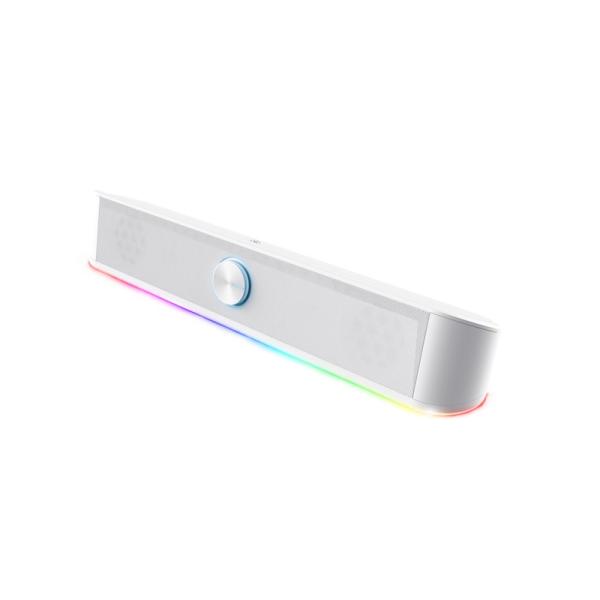 TRUST reproduktor GXT 619W Thorne RGB Illuminated Soundbar,  bílá2
