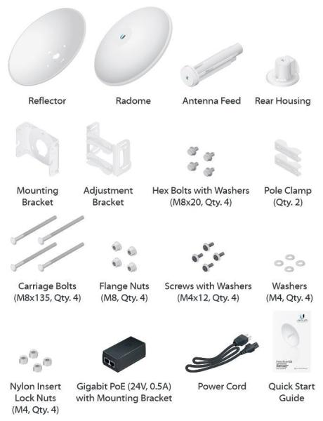 UBNT PowerBeam5 AC 500,  PBE-5AC-5001