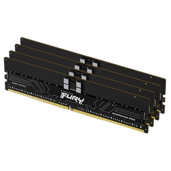 KINGSTON DIMM DDR5 64GB(Kit of 4) 5600MT/ s ECC Reg FURY Renegade Pro EXPO