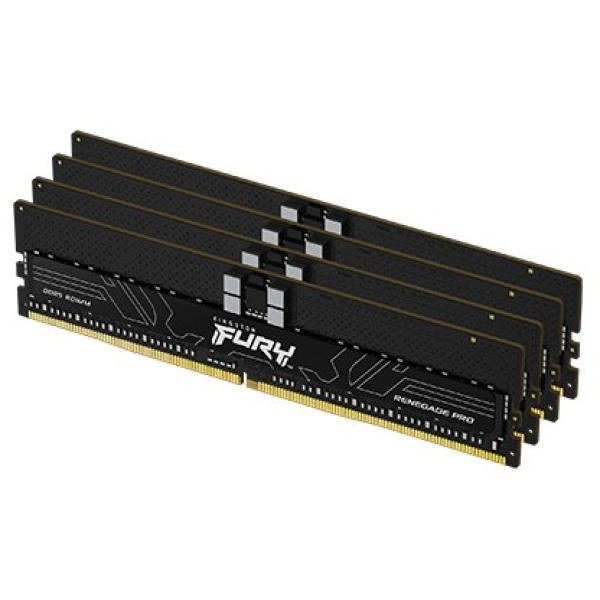 Kingston FURY Renegade Pro/ DDR5/ 128GB/ 6000MHz/ CL32/ 4x32GB/ Black
