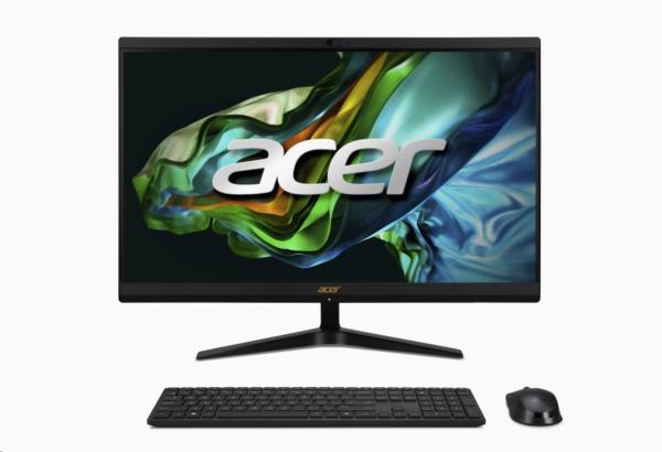 ACER PC AiO AspireC24-1800,  i5-12450H, 23, 8" FHD, 8GB, 512GB M.2 SSD, IrisXe, ESHELL, USB KB+mouse, black2