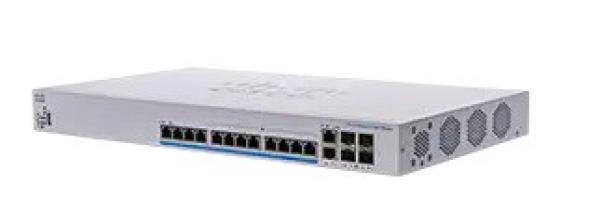 Cisco switch CBS350-12NP-4X-EU (12x5GbE, 2xSFP+, 2x10GbE/ SFP+ combo, 12xPoE+, 8xPoE++, 375W) - REFRESH