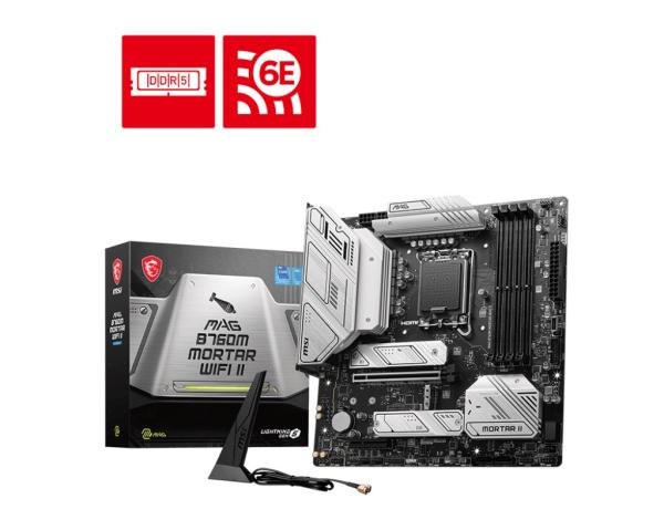 MSI MAG B760 MORTAR WIFI II/ LGA 1700/ mATX