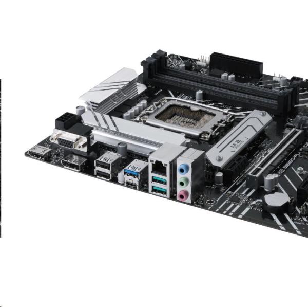 ASUS MB Sc LGA1700 PRIME B660-PLUS DDR4,  Intel B660,  4xDDR4,  1xDP,  1xHDMI,  1xVGA3