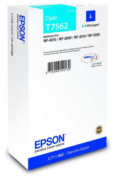 Atramentová kazeta EPSON WF-8xxx Series L Cyan - 1500str. (14 ml)