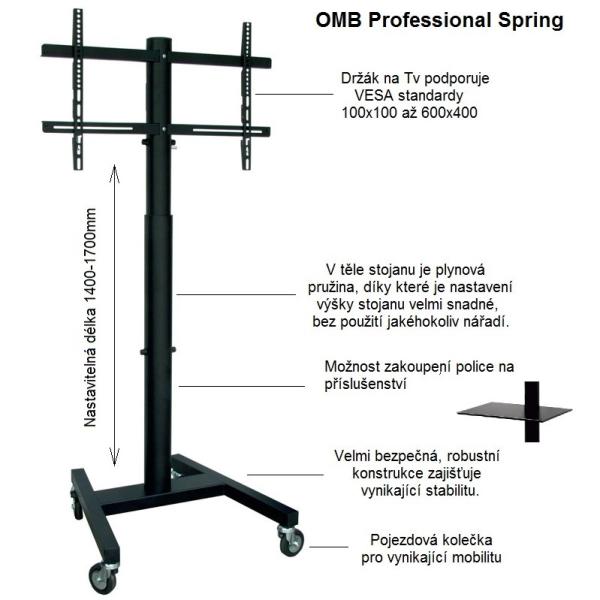 Tv stojan OMB Professional Spring0