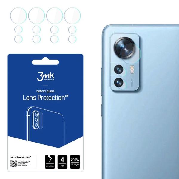 3mk ochrana kamery Lens Protection pro Xiaomi 12 /  Xiaomi 12X (4ks)