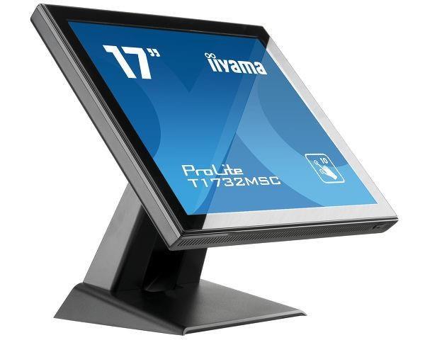Iiyama dotykový monitor ProLite T17XX, 43.2 cm (17&quot;&quot;), Projected Capacitive, 10 TP, kit (USB), black