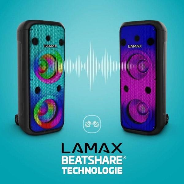 BAZAR - LAMAX PartyBoomBox700 - přenosný reproduktor - Poškozený obal (Komplet)2