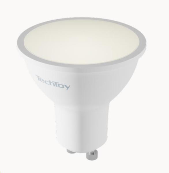 BAZAR - TechToy Smart Bulb RGB 4,5W GU10 - poškozený obal (komplet)0