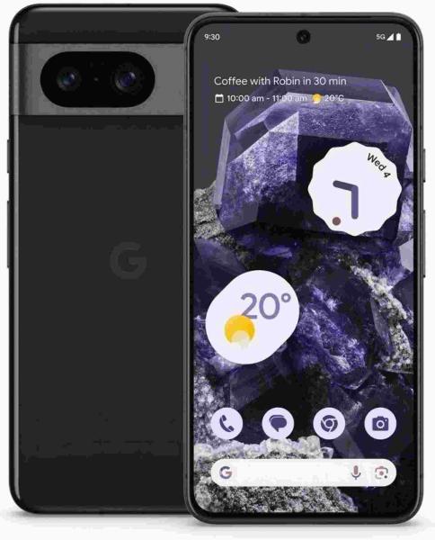 Google Pixel 8  5G,  8/ 256GB,  EU,  černá