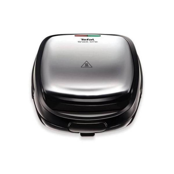 Tefal Snack Time SW341D12 toustovač,  2v1,  700 W,  vyměnitelné plotny,  bezpečnostní západka1