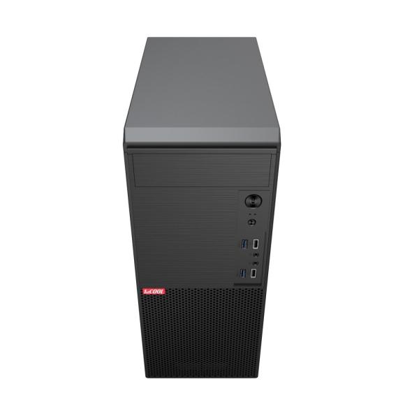 1stCOOL skříň JAZZ 4,  Mid tower,  AU,  2xUSB 3.0,  2x USB 2.0,  bez zdroje,  černá3