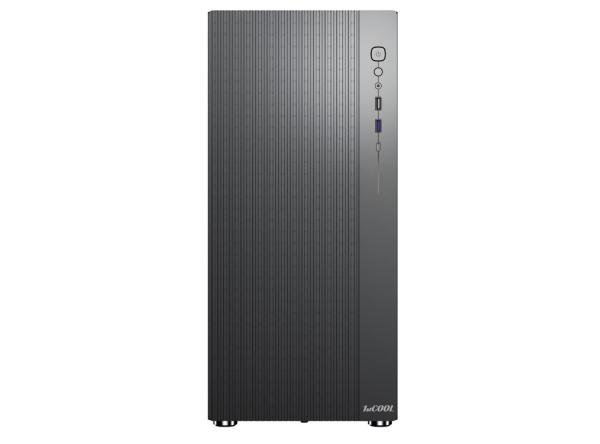 1stCOOL skříň GAMER 4,  Mid tower,  AU,  USB 3.0,  USB-C,  2x120mm,  bez zdroje,  černá4