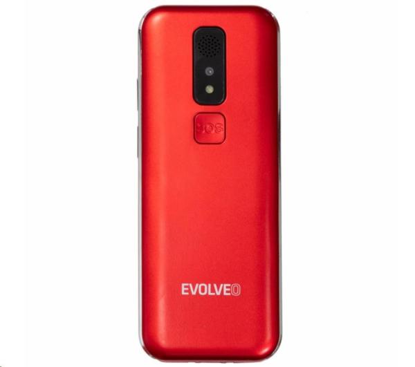 EVOLVEO EP-880 EasyPhone LT Senior,  nabíjecí stojánek,  červená1