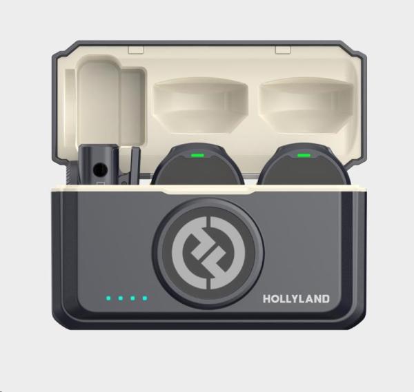 Hollyland Lark M2 Camera - Wireless Lavalier Microphone (Duo, ShineCharcoal)2